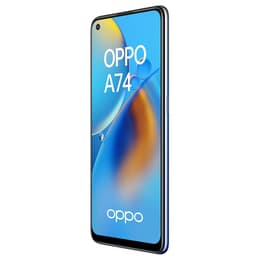 Oppo A74 128GB - Sininen - Lukitsematon