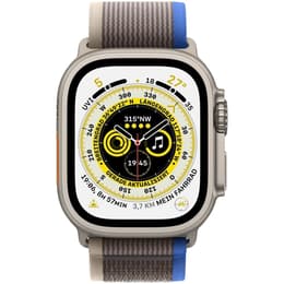 Apple Watch Ultra (2022) GPS + Cellular 49 mm - Titaani Luonnontitaani
