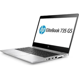 HP EliteBook 735 G5 13" Ryzen 3 PRO 2 GHz - SSD 256 Gt - 8GB QWERTY - Englanti