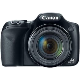 Puolijärjestelmäkamera PowerShot SX530 HS - Musta + Canon Zoom Lens 50-IS 24–1200mm f/3.4-6.5 f/3.4-6.5