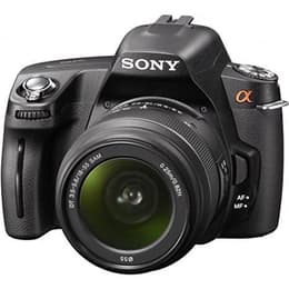 Yksisilmäinen Peiliheijastuskamera Sony Alpha DSLR-A290 FN Musta + Objektiivi Sony DT 18-55 mm f/3.5-5.6 SAM