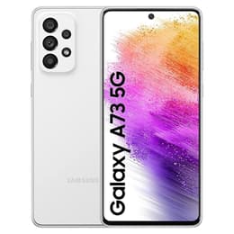 Galaxy A73 5G 128GB - Valkoinen - Lukitsematon - Dual-SIM