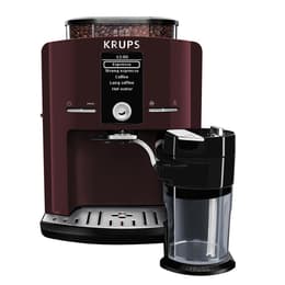 Kahvinkeitin jauhimella Krups EA829G10 1,7000L - Burgundi