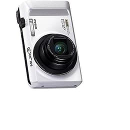 Kompaktikamera - Casio Exilim EX-ZS200 Valkoinen + Objektiivin Casio Exilim 24x Wide Optical Zoom Lens 24-300 mm f/3-5.9