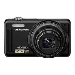 Kompaktikamera VR-330 - Musta + Olympus Olympus 12.5x Wide Optical Zoom Lens 24-300 mm f/3.0-5.9 f/3.0-5.9