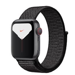 Apple Watch Series 5 (2019) GPS + Cellular 40 mm - Alumiini Tähtiharmaa- Sport loop Musta