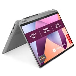 Lenovo IdeaPad Flex 5 14ABR8 14" Ryzen 7 2.3 GHz - SSD 512 Gt - 16GB QWERTY - Hollanti