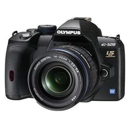 Yksisilmäinen peiliheijastuskamera E-520 - Musta + Olympus Olympus Zuiko Digital 14-42 mm f/3.5-5.6 f/3.5-5.6