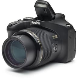 Puolijärjestelmäkamera PixPro AZ652 - Musta + Kodak PixPro Aspheric ED Zoom Lens 65x Wide 24-1560mm f/2.9-6.7 f/2.9-6.7