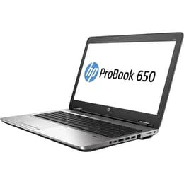 HP ProBook 650 G2 15" Core i3 2.3 GHz - SSD 512 GB - 8GB AZERTY - Ranska