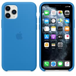 Apple Silikonikuori iPhone 11 Pro - Silikoni Sininen