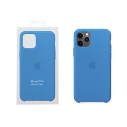 Apple Silikonikuori iPhone 11 Pro - Silikoni Sininen