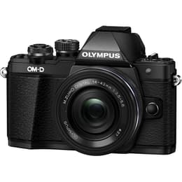 Hybridikamera - Olympus OM-D E-M10 Musta + Objektiivin Olympus M.Zuiko Digital ED 14-42mm f/3.5-5.6 IIR