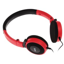 Akg Y30 Kuulokkeet melunvaimennus johdollinen mikrofonilla - Punainen