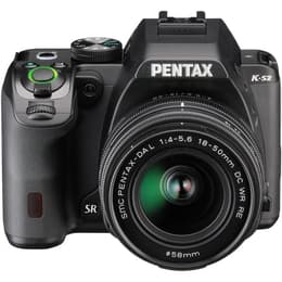 Yksisilmäinen peiliheijastuskamera K-S2 - Musta + Pentax smc Pentax-DAL 18-50mm f/4-5.6 DC WR RE + Pentax 50-200mm f/3.5-5.6 f/4-5.6 + f/3.5-5.6