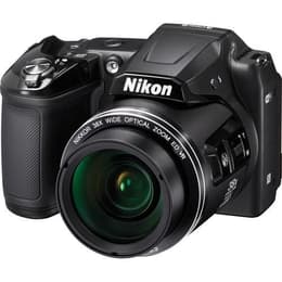 Puolijärjestelmäkamera - Nikon CoolPix L840 Musta + Objektiivin Nikon Nikkor 38X Wide Optical Zoom ED VR 4.0-152mm f/3-6.5