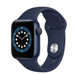 Apple Watch (Series 6) 2020 GPS 40 mm - Alumiini Sininen - Sport band Sininen