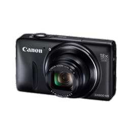 Kompaktikamera PowerShot SX600 HS - Musta + Canon Canon Zoom Lens 18x IS 4,5-81,0mm f/3,8-6,9 f/3.8-6.9