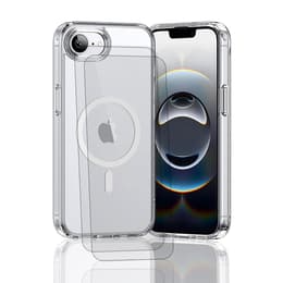 Kuori iPhone 16e ja 2 suojakalvo - TPU - Läpinäkyvä