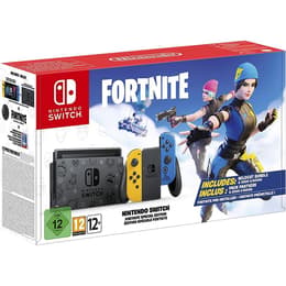 Switch 32GB - Musta - Rajoitettu erä Nintendo Switch Fortnite Wildcat Bundle + Fortnite