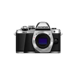 Hybridikamera - Olympus OM-D E-M10 Harmaa/Musta + Objektiivin Olympus M.Zuiko Digital 14-42mm f/3.5-5.6 II