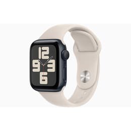 Apple Watch Series SE 1 (2020) GPS 40 mm - Alumiini Tähtiharmaa - Sport band Oranssi