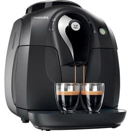 Espressokone jahimella Ilman kapselia Philips HD8650/01 1L - Musta