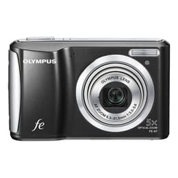 Kompaktikamera FE 47 - Musta + Olympus AF Zoom 36-180mm f/3.5-5.6 f/3.5-5.6