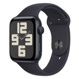 Apple Watch Series SE 2 (2022) GPS 44 mm - Alumiini Keskiyö - Sport band Midnight
