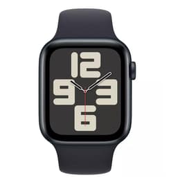 Apple Watch Series SE 2 (2022) GPS 44 mm - Alumiini Keskiyö - Sport band Midnight