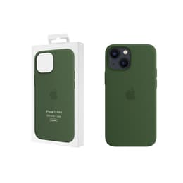 Apple Silikonikuori iPhone 13 Mini - Magsafe - Silikoni Vihreä