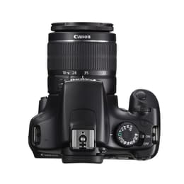 Yksisilmäinen peiliheijastuskamera EOS 1100D - Musta + Canon Zoom Lens EF-S 18-55mm f/3.5-5.6 III f/3.5-5.6 III