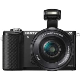 Alpha 5000 - Musta + Sony E PZ 16-50mm f/3.5-5.6 OSS f/3.5-5.6