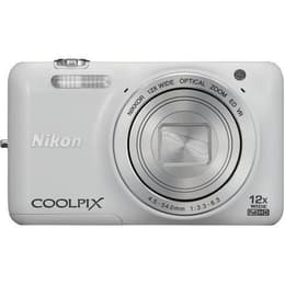 Kompaktikamera Coolpix S6600 - Valkoinen f/3
