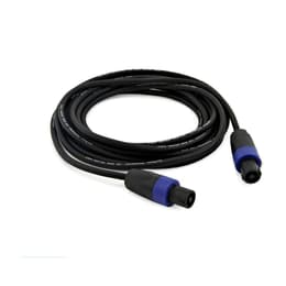 Lot de 4 Câbles Speakon mâle / mâle 10 m pour enceintes SOUNDLAB GO38ZG Kaapeli