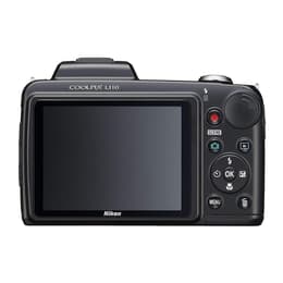 Puolijärjestelmäkamera COOLPIX L110 - Musta + Nikon Nikon NIKKOR 15X WIDE OPTICAL ZOOM VR 28-420 mm f/3.5-5.4 f/3.5-5.4