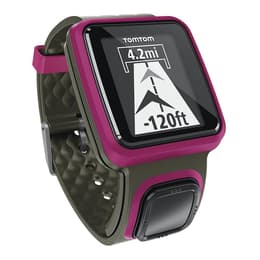 Kellot Tomtom GPS Runner - Musta/Vaaleanpunainen (pinkki)
