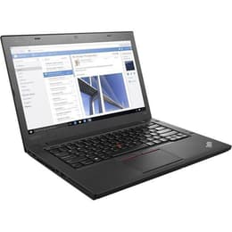 Lenovo ThinkPad T470 14" Core i5 2.4 GHz - SSD 256 GB - 16GB AZERTY - Ranska