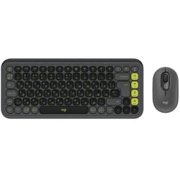 Logitech Näppäimistö QWERTY Venäjä Langaton POP ICON COMBO