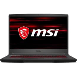 MSI GF65 Thin 9SEXR-692FR 15" Core i7 2.6 GHz - SSD 512 GB - 16GB - NVIDIA GeForce RTX 2060 AZERTY - Ranska