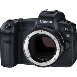 Hybridikamera Canon EOS R vain vartalo - Musta
