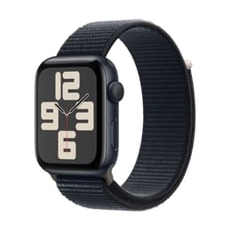 Apple Watch Series SE 2 (2022) GPS + Cellular 44 mm - Alumiini Keskiyö - Sport loop Musta
