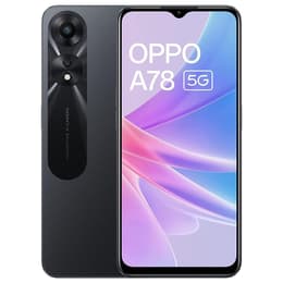 Oppo A78 5G 128GB - Musta - Lukitsematon - Dual-SIM