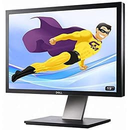 Ecran Plat PC 19" , LCD DELL P1911B 48cm 1440x900 R&eacute,glable DVI VGA HUB USB VESA Tietokoneen näyttö 19" LCD