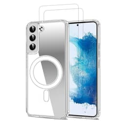 Kuori Galaxy S22 5G ja 2 suojakalvo - TPU - Läpinäkyvä