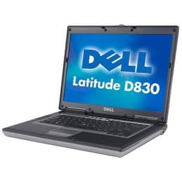Dell Latitude D830 15" Core 2 2 GHz - HDD 80 GB - 2GB AZERTY - Ranska