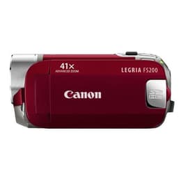 Canon Legria FS200 Videokamera - Musta/Punainen