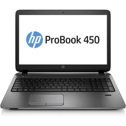 HP ProBook 450 G2 15" Core i5 2.2 GHz - SSD 240 GB - 8GB QWERTY - Englanti