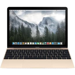 MacBook 12" Retina (2016) - Core m5 1.2 GHz SSD 512 - 8GB - QWERTY - Englanti