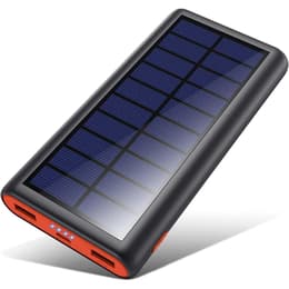 Ulkoinen akku Simpletek Power Bank 26800mAh 5V 2xUSB 1xMicro-USB Solar Panel